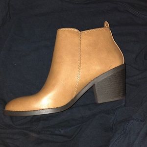 Tan Booties